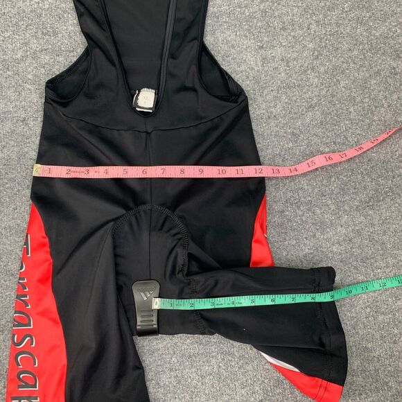 Biemme Bib Short Mens XL Extra Large Black Red Cycling Padded Stretch Terrascape - Picture 7 of 16